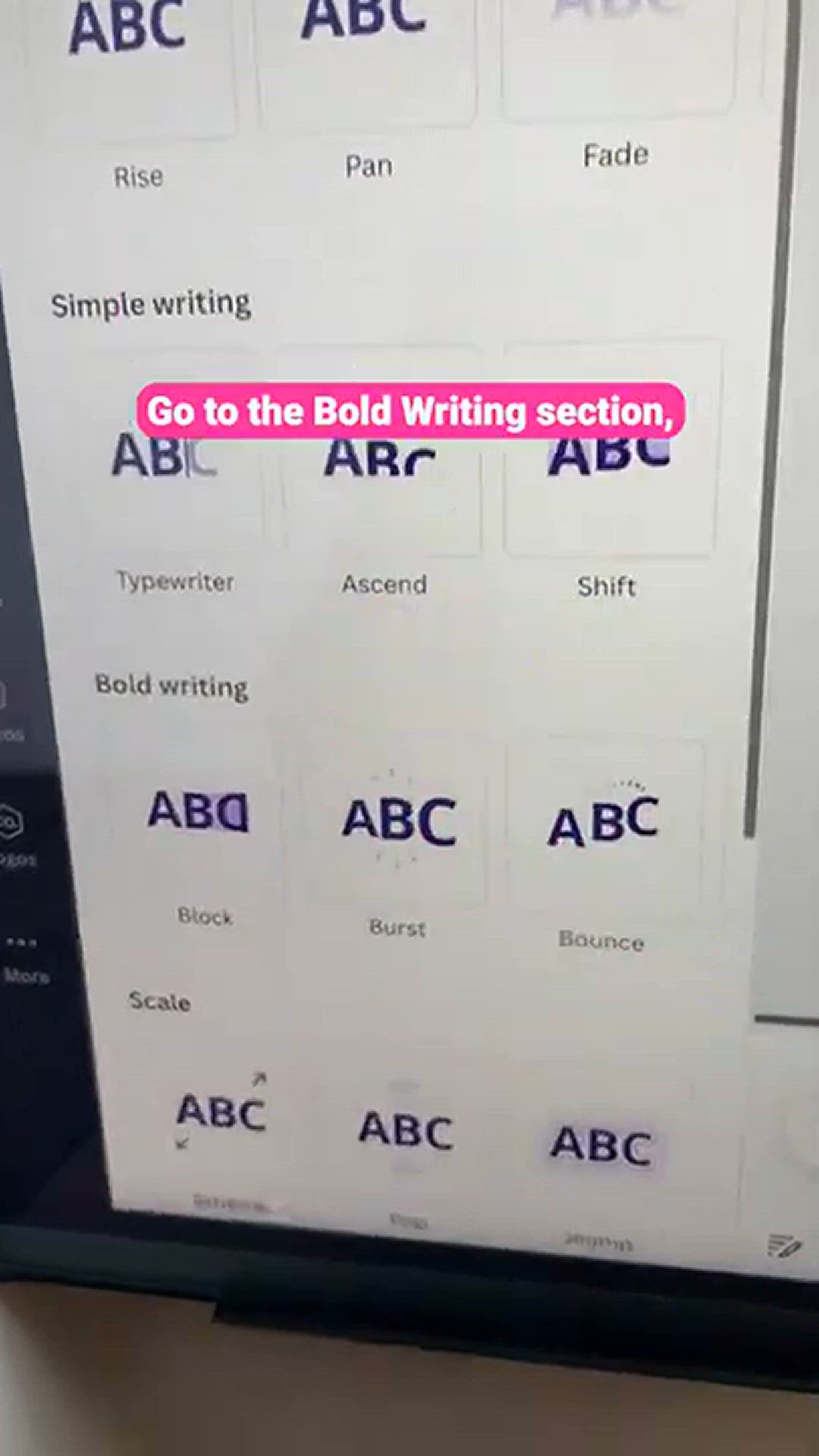 'Video thumbnail for NEW Irresistible Text Animations in Canva _ Shorts'