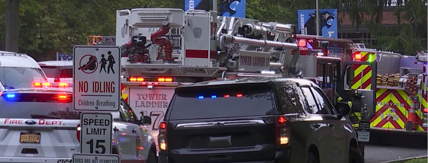 Video thumbnail for Students begin remote learning after electrical fire beneath Edgemont school prompts massive evacuation