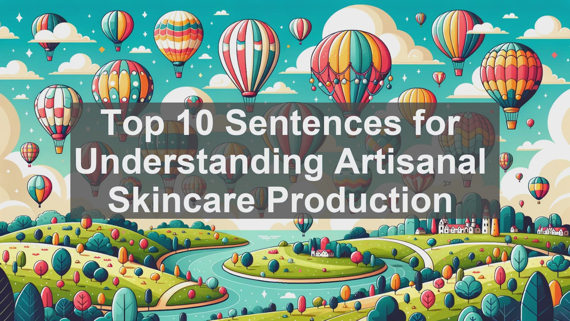 'Video thumbnail for Top 10 Sentences for Understanding Artisanal Skincare Production'