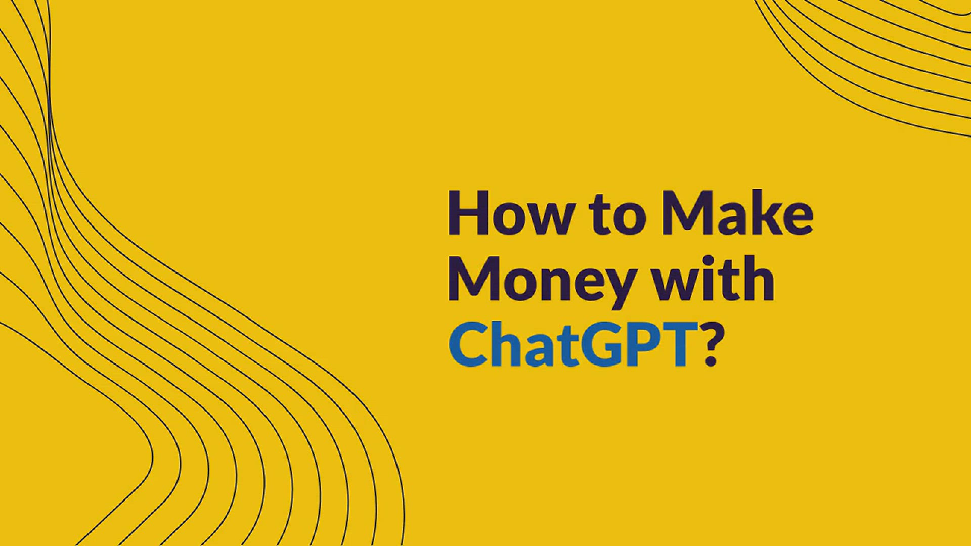 'Video thumbnail for 10 Ways to Make Money with ChatGPT-4'