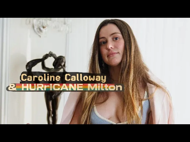 'Video thumbnail for Caroline Calloway: 'I'm Going to D*e' - Refuses to Evacuate for Hurricane Milton!'