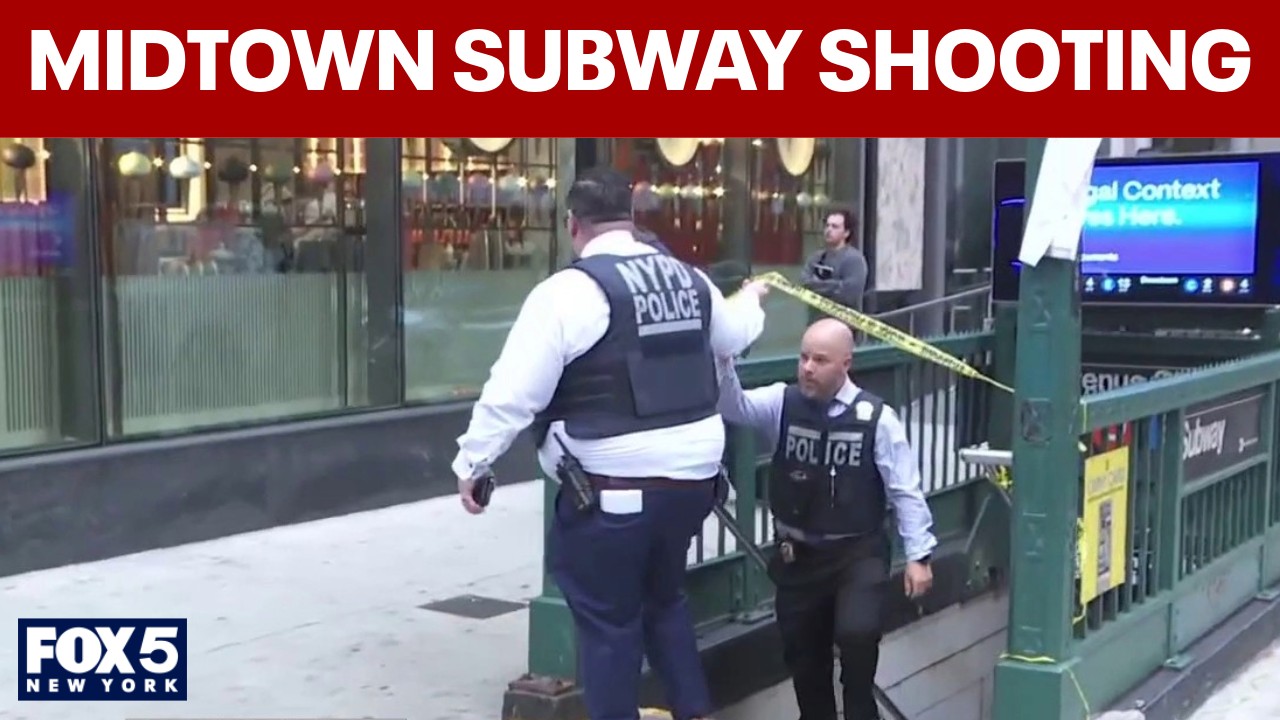 Video thumbnail for Man shot and killed on midtown subway platform
