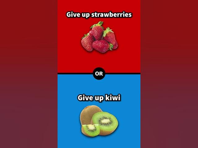 Video thumbnail for What would you rather #quiz #games #wouldyourather 31