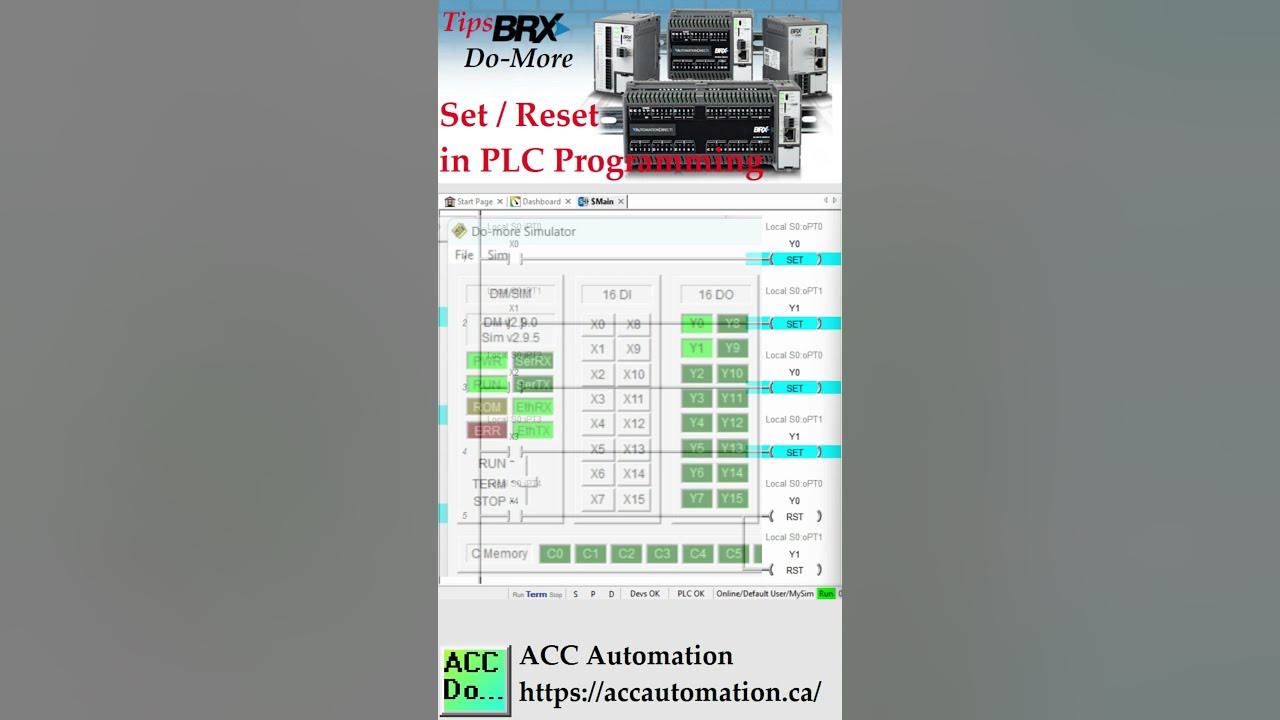 'Video thumbnail for How to use Set Reset in PLC Programming'