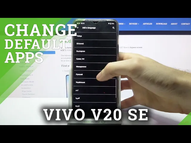 Video thumbnail for How to Change System Language in VIVO V20 SE - Change Default Language
