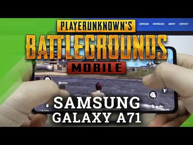 Video thumbnail for PubG on Samsung Galaxy A71 – Quality & Performance Checkup