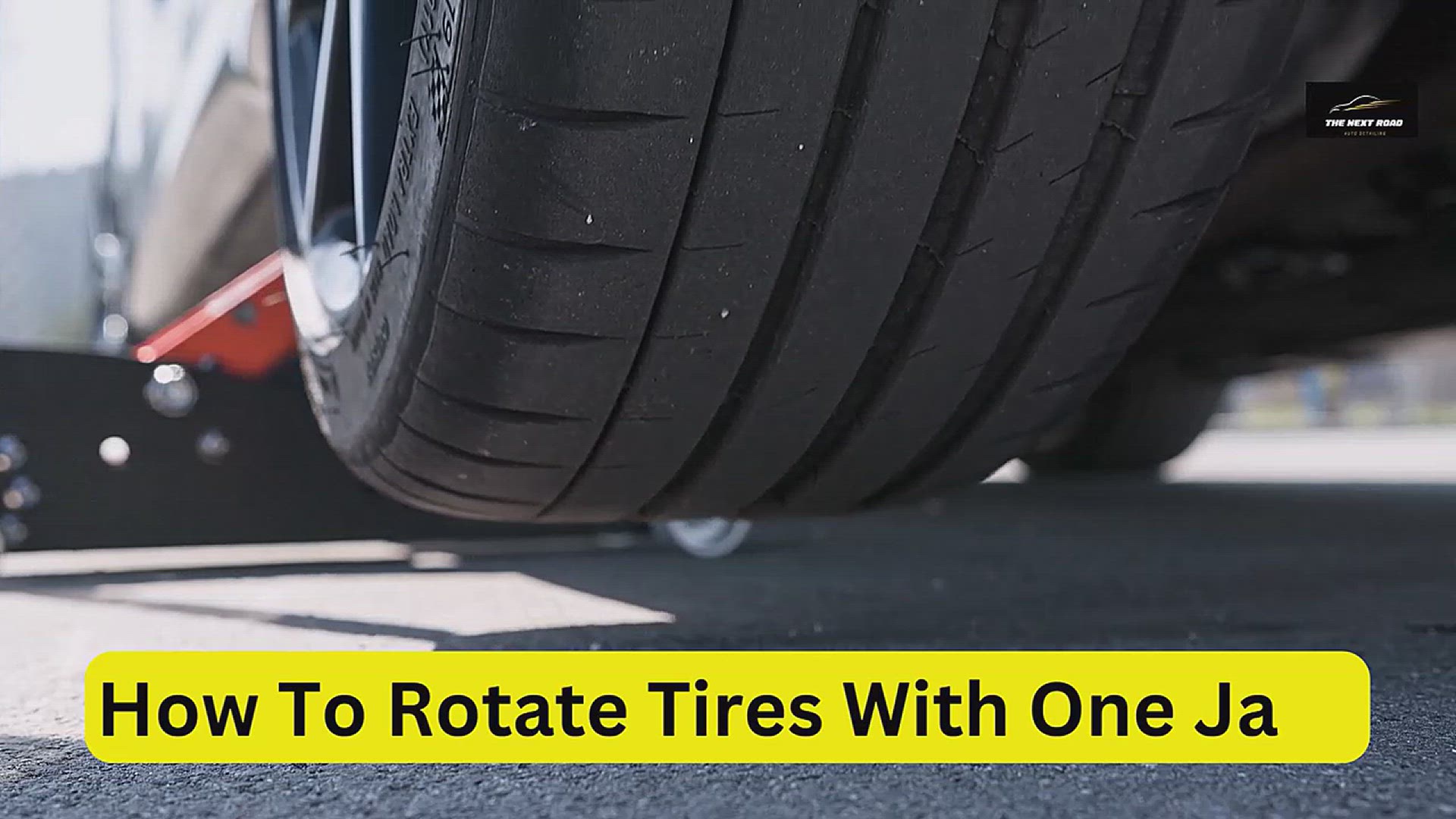 'Video thumbnail for How To Rotate Tires With One Jack'