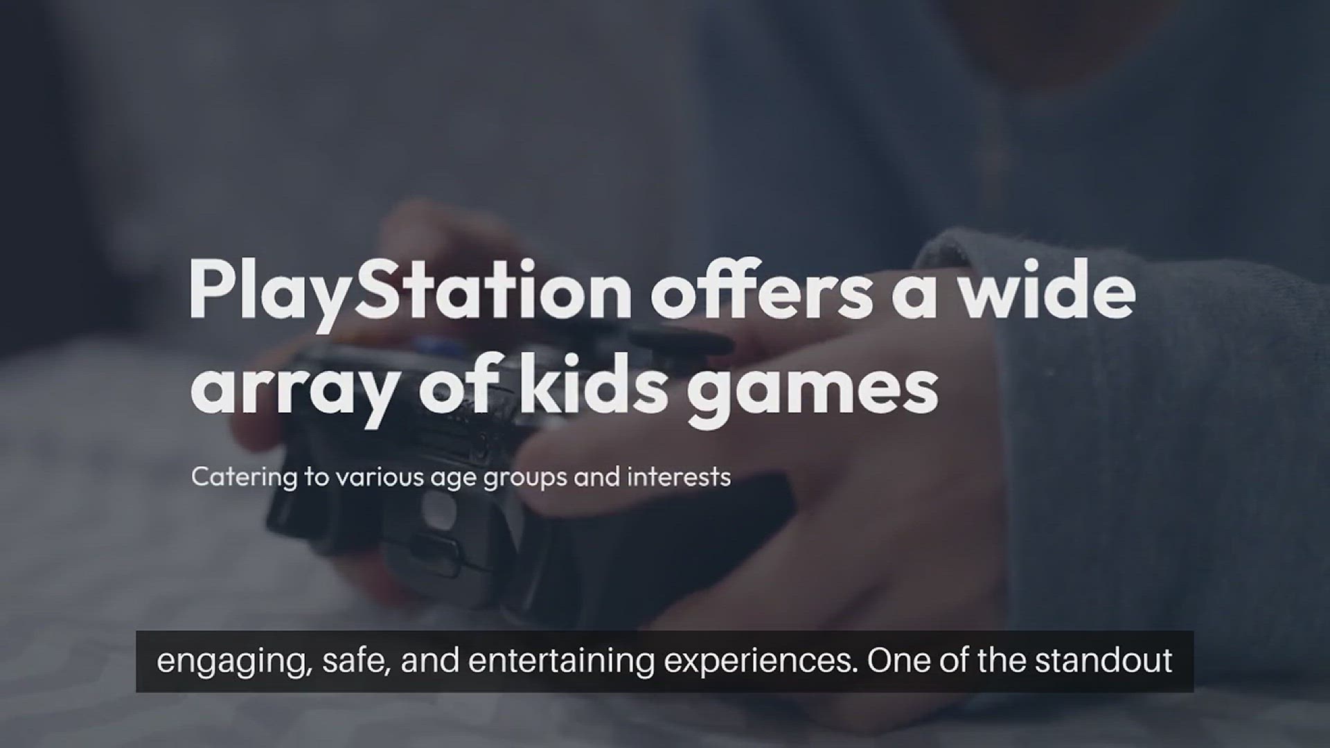 'Video thumbnail for PlayStation Kids Games'