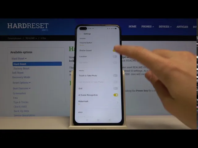 Video thumbnail for How to Turn On/Off Camera Location Tags on REALME 6 Pro – Set Geolocation