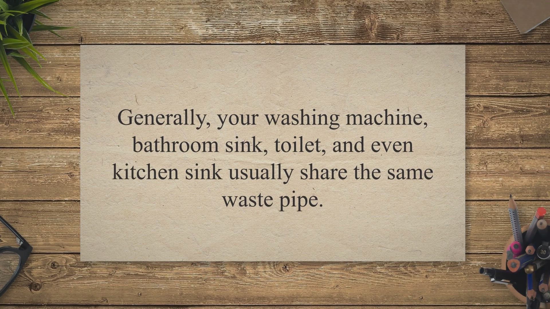 Video thumbnail for Why The Kitchen Sink Gurgles When The Washing Machine Drains