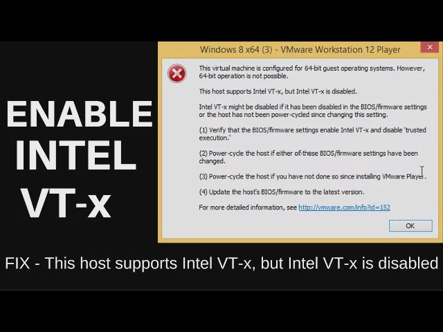 Video thumbnail for How to Enable Intel VT-X or Intel Virtualization Technology from BIOS