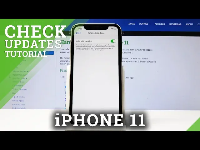Video thumbnail for How to Enable Automatic Updates in iPhone 11 – Software Updates