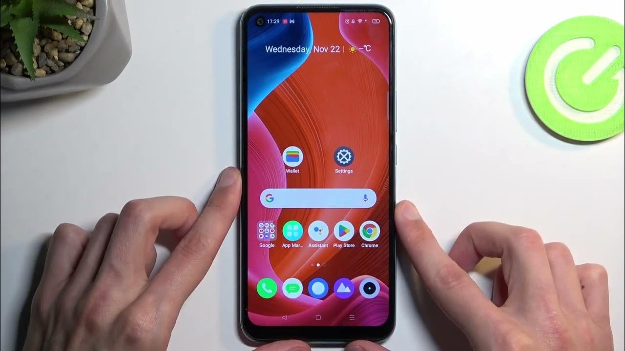 Video thumbnail for How to Insert a SIM & SD Cards into a REALME C17