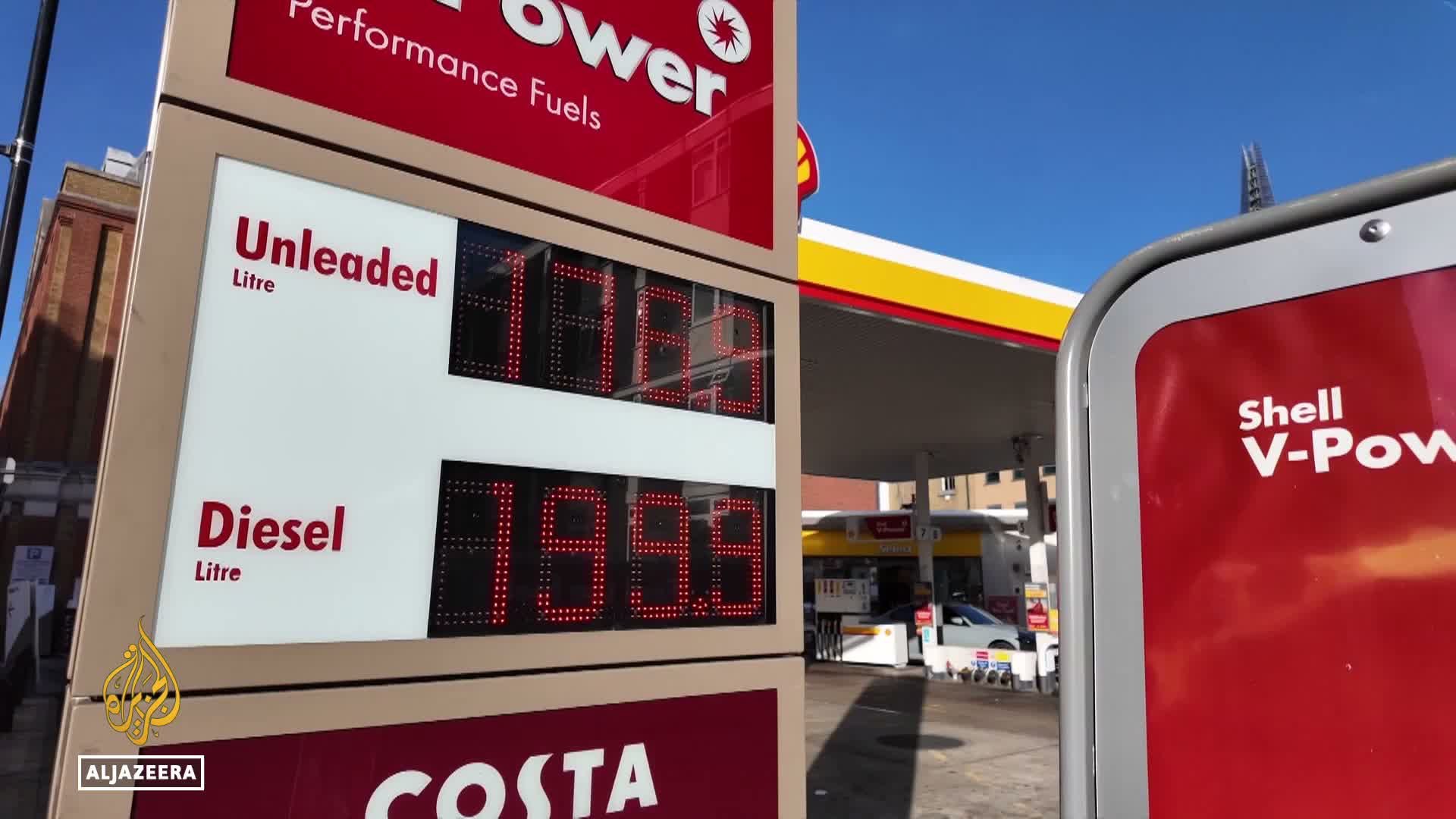 Video thumbnail for UK diesel prices soar: New price at the pump hits record high