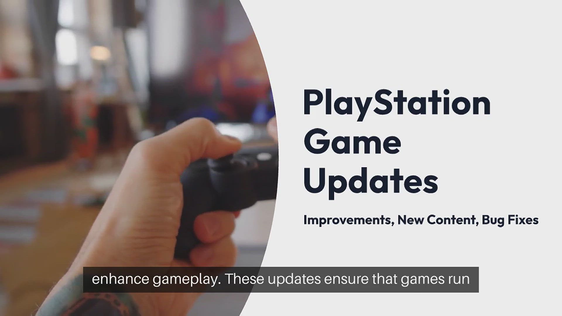 'Video thumbnail for PlayStation Game Updates'
