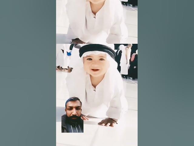 Video thumbnail for #cutebaby #kaaba #cute #beautifullbaby #baby #madinaharbic #duet #babymustafa #love #youtube