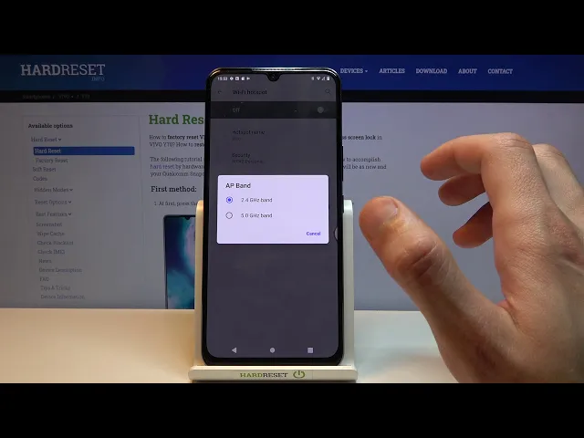 Video thumbnail for Portable Hotspot on VIVO Y70 - Manage Network Sharing
