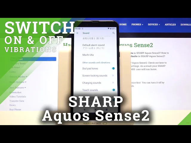 Video thumbnail for How to Change Vibration Settings in SHARP Aquos Sense2 – Set Up Vibration Style