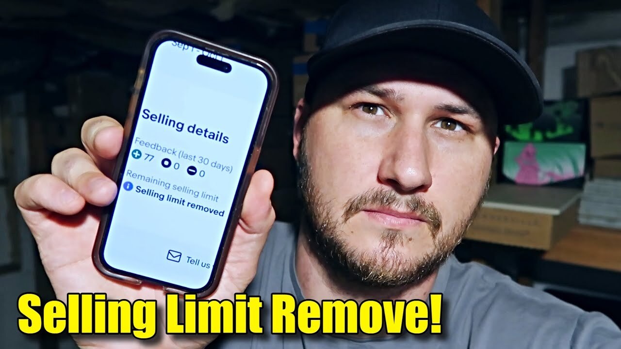 Video thumbnail for I Got Unlimited eBay Seller Account!