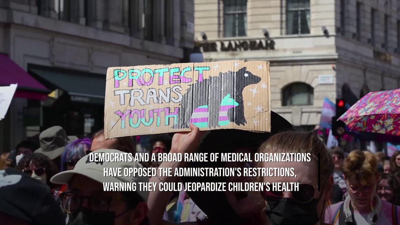 Video thumbnail for Trump Administration Bans Federal Medicaid Funding For Youth Gender Identity Care.