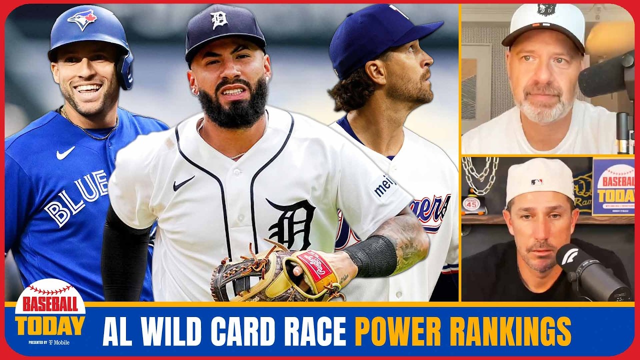 Video thumbnail for Power ranking the teams fighting for the last AL Wild Card | Baseball Today