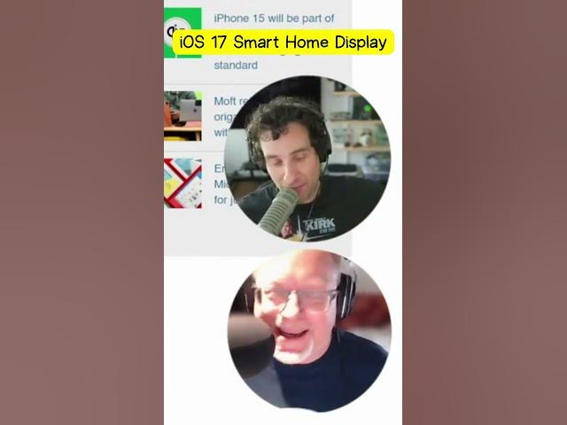 Video thumbnail for iOS 17 Smart Home Display is Coming