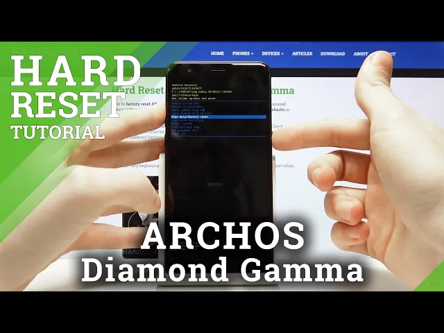 Video thumbnail for How to Hard Reset ARCHOS Diamond Gamma– Remove Screen Lock