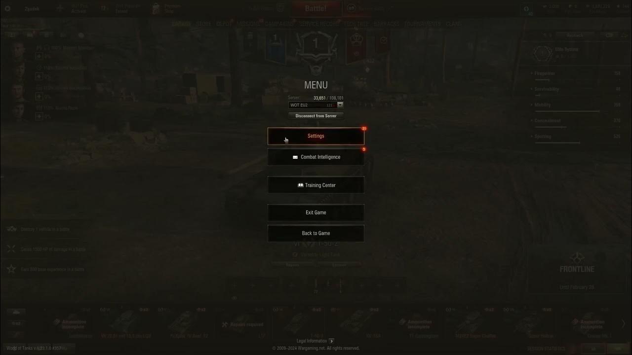 Video thumbnail for How To Enable & Disable Camera Direction Beam In World Of Tanks