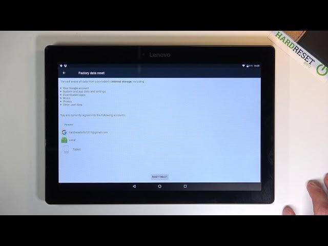 Video thumbnail for How to Hard Reset LENOVO Tab 2 A10-30 – Wipe Data