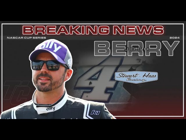 Video thumbnail for Josh Berry Named as 2024 Driver of No. 4 Stewart-Haas Racing NASCAR Cup Entry