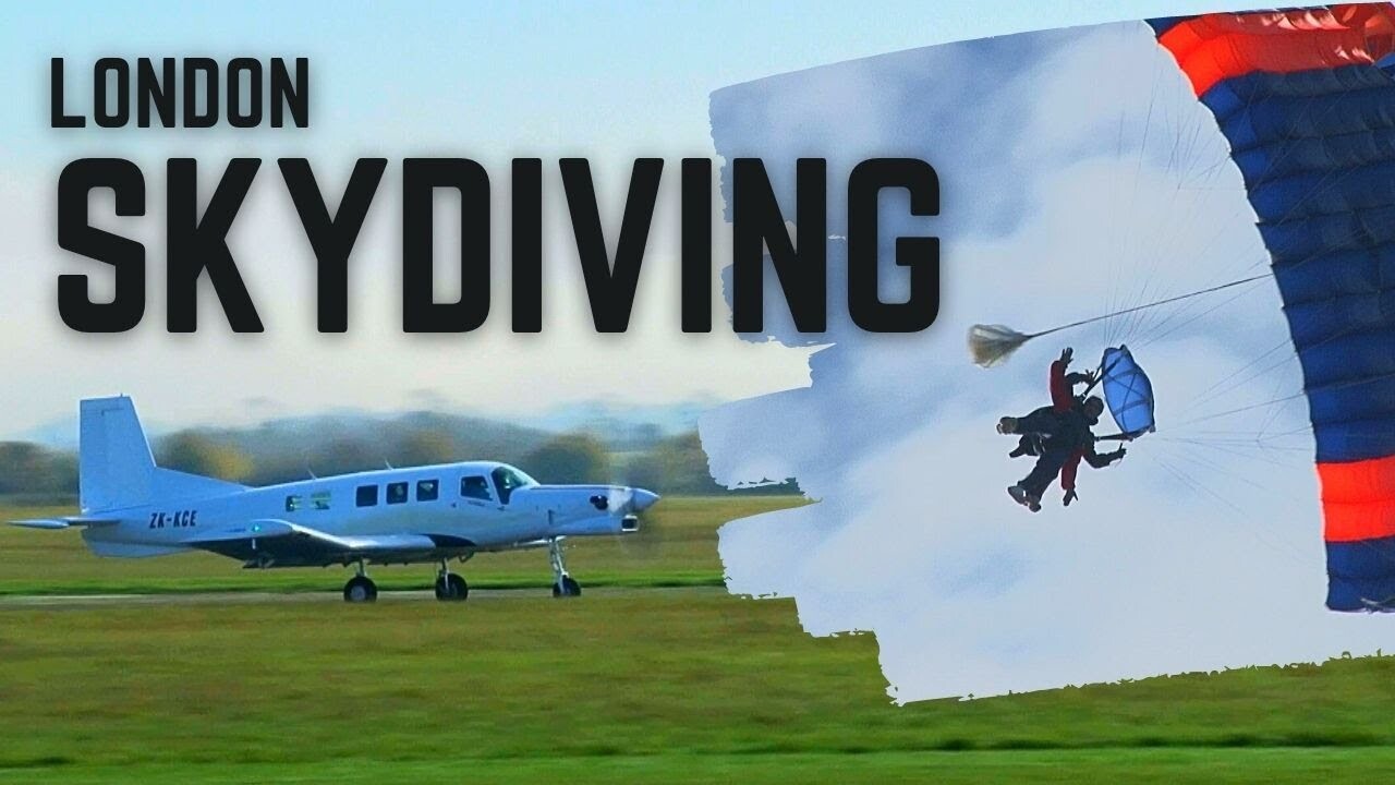 Video thumbnail for Skydiving in the UK - Small Airport Near London for Private Light Jets and Skydiving