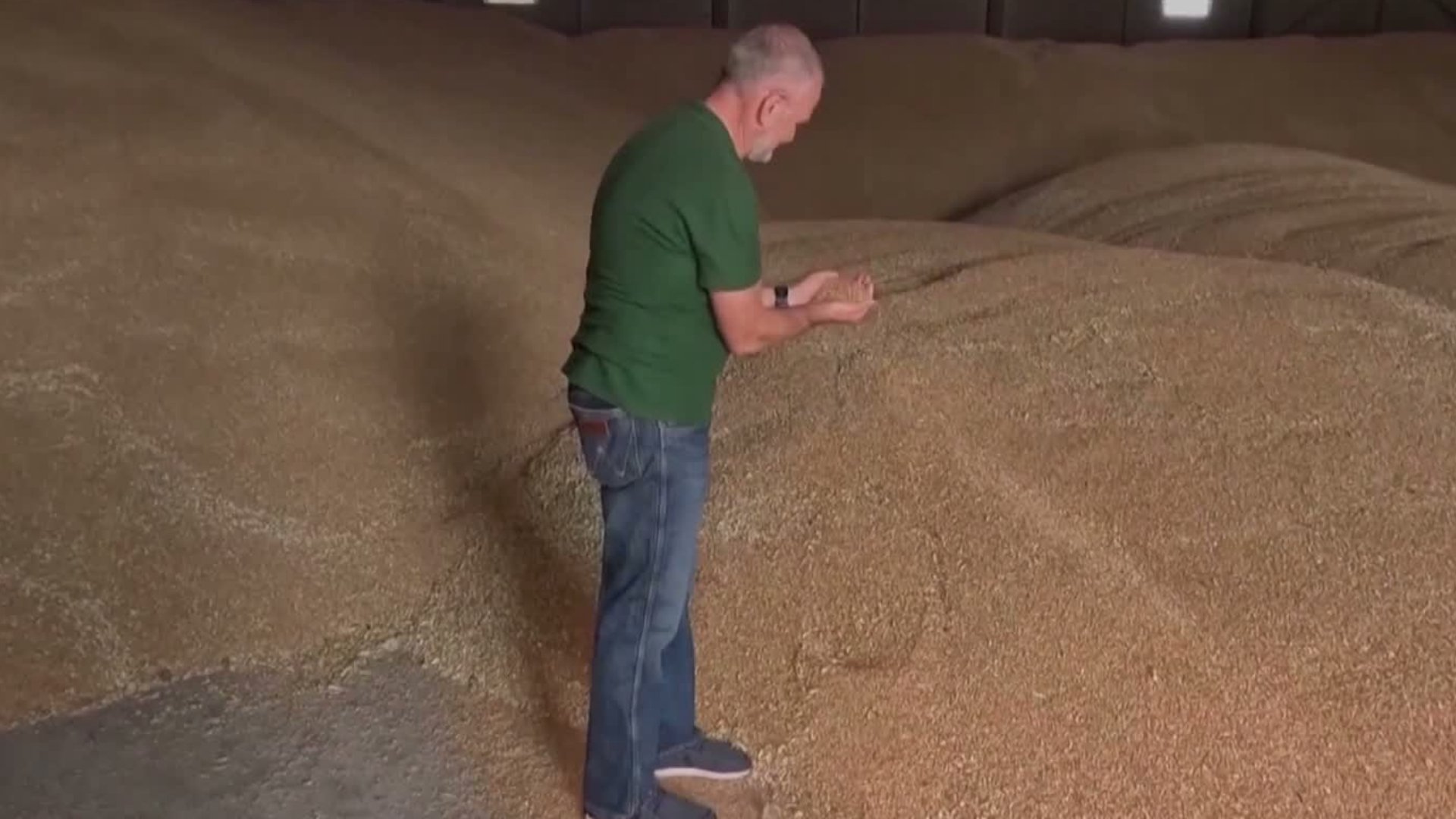 Video thumbnail for Ukraine farmers struggle as Russia's Black Sea blockade traps their grain