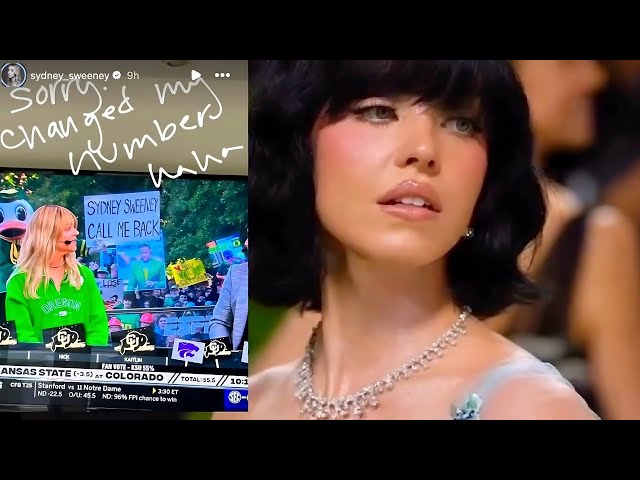 'Video thumbnail for Sydney Sweeney & The Flirty Oregon Duck: A GameDay Love Story!'
