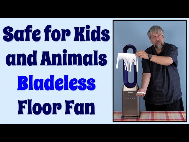 Video thumbnail for NUMIFUN Bladeless Tower Floor Fan [B350] -- REVIEW