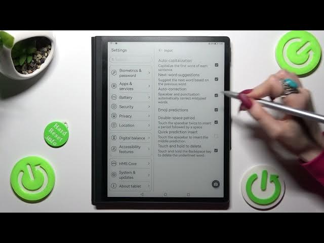 Video thumbnail for How to Locate Auto Correction in Huawei MatePad Paper - Turn On / Off Auto Correction