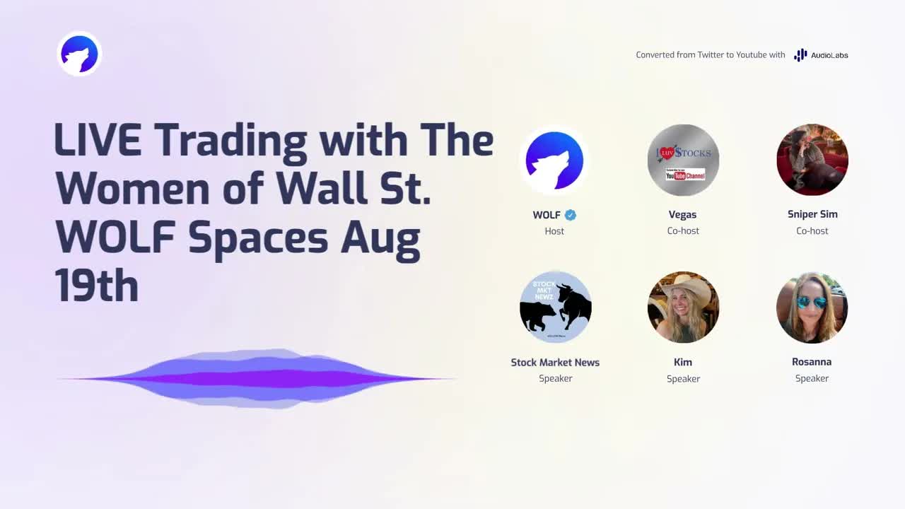 Video thumbnail for LIVE Trading with The Women of Wall St.