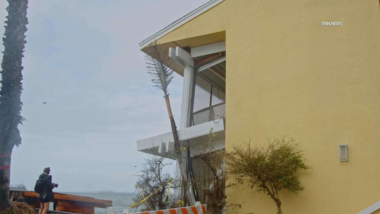 Video thumbnail for US, Los Angeles: Long Beach Peninsula Faces More Coastal Flooding Waves Pound Boardwalk Part 3.