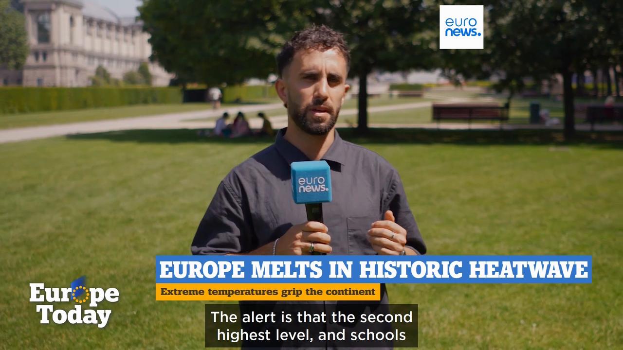 Video thumbnail for 'Measures needed to face extreme heat or it will kill us,' Copernicus director says