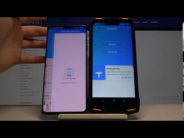 Video thumbnail for How to Transfer Data from Android Phone to Doogee S90 – Move Data Without Cable by CLONEit