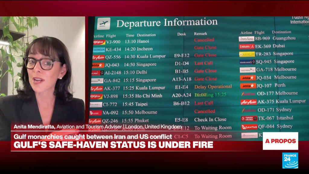 Video thumbnail for Confidence in Gulf countries as destinations and travel hubs 'has been fundamentally broken'