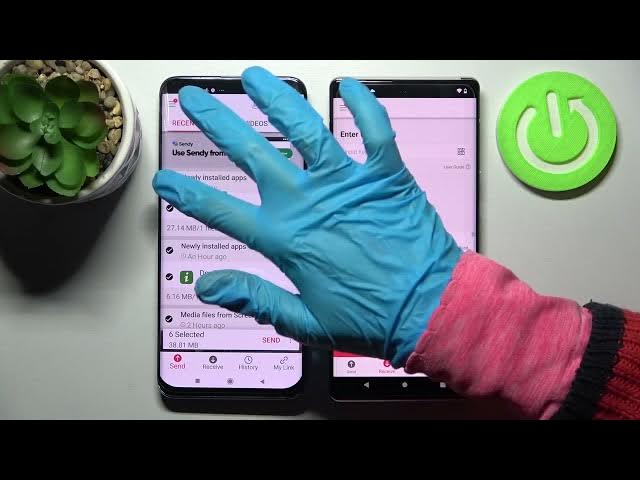 Video thumbnail for How to Transfer Files From an Android Device to GOOGLE Pixel 6 Pro - Use Send Anywhere app