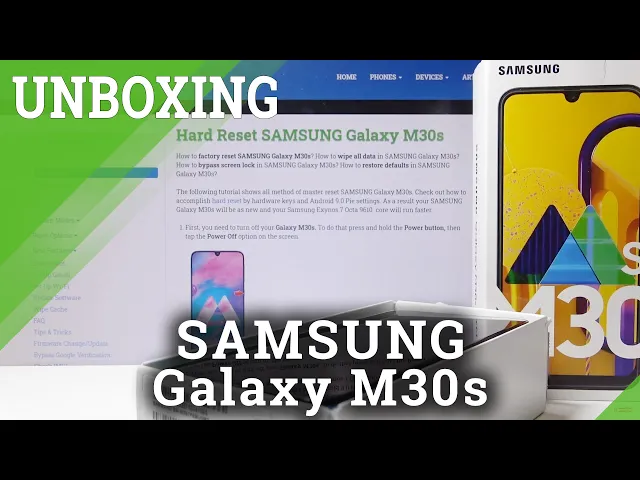 Video thumbnail for UNBOXING SAMSUNG Galaxy M30s – Unpack / Presentation