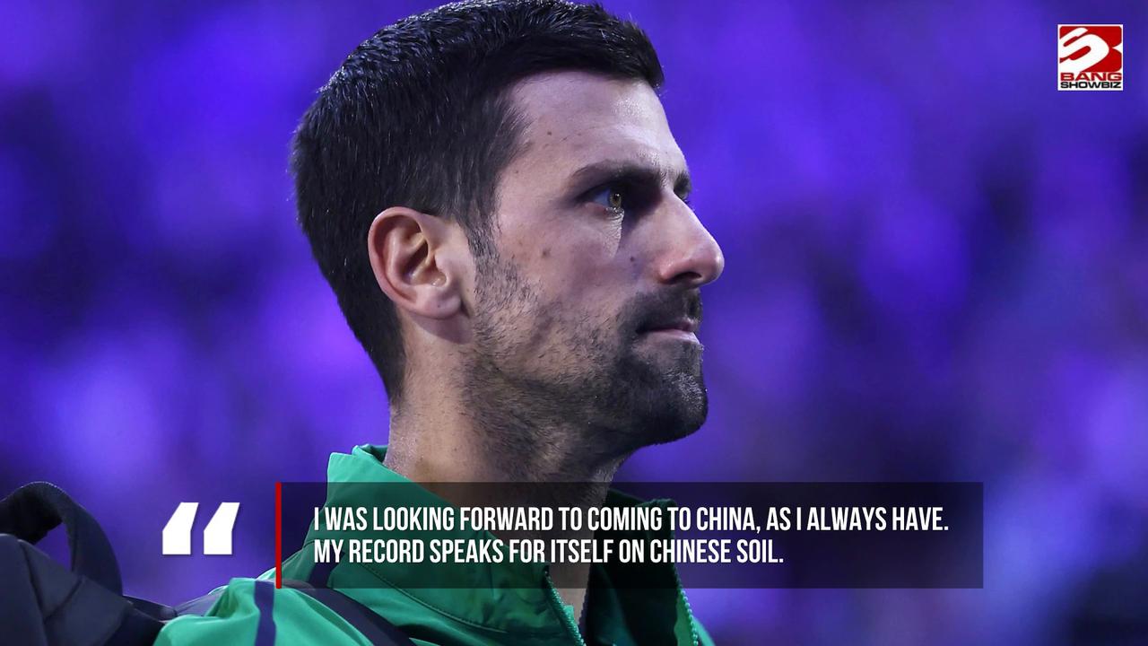 Video thumbnail for Novak Djokovic hopeful of returning to tennis at the China Open