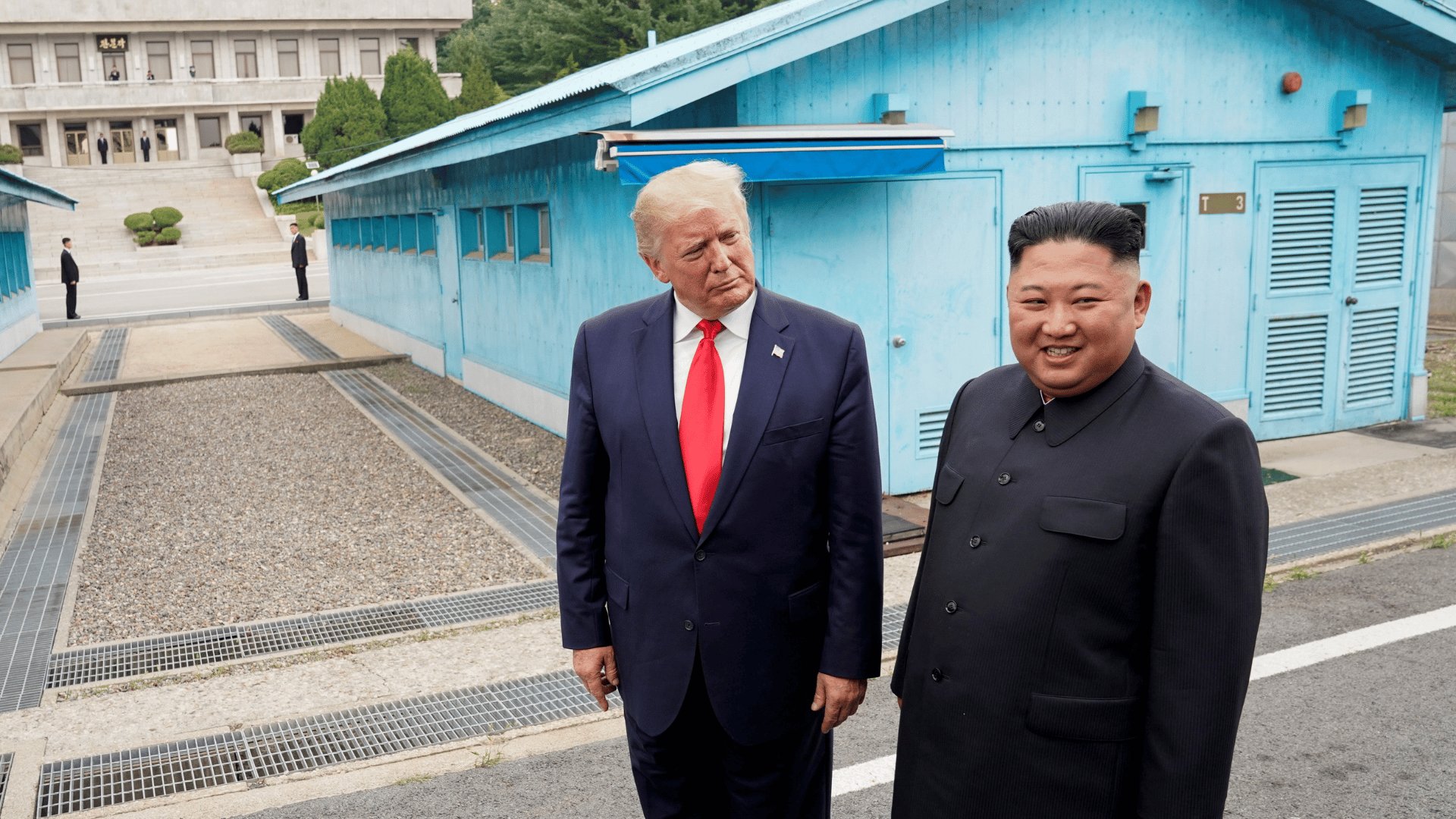 Video thumbnail for Trump eyes new outreach to Kim Jong Un as Iran pressure stalls
