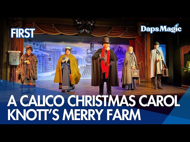 Video thumbnail for FIRST: A Calico Christmas Carol | Knott's Merry Farm 2025 4K