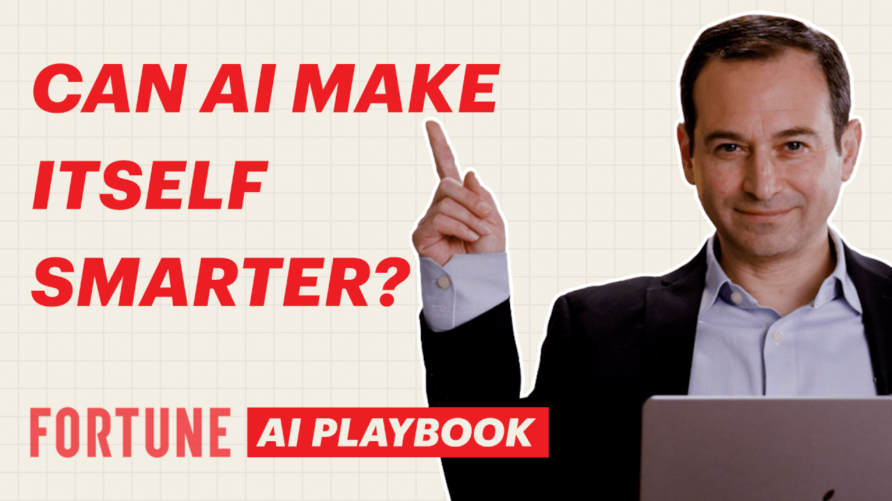 Video thumbnail for The self-improving AI era: what are agentic loops? | Fortune AI Playbook