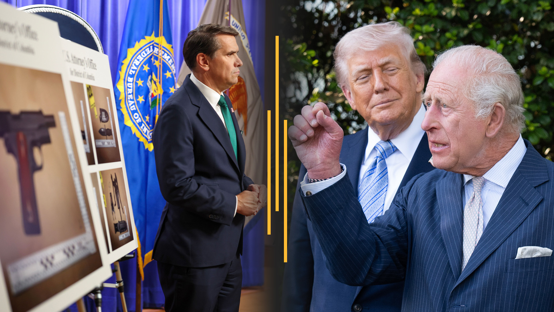 Video thumbnail for Suspect charged in Trump assassination attempt; King Charles heads to Congress