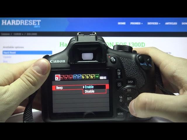 Video thumbnail for How to Turn Off all the Annoying Sounds on CANON DSLR Camera - Stop Beeping on Canon EOS Rebel