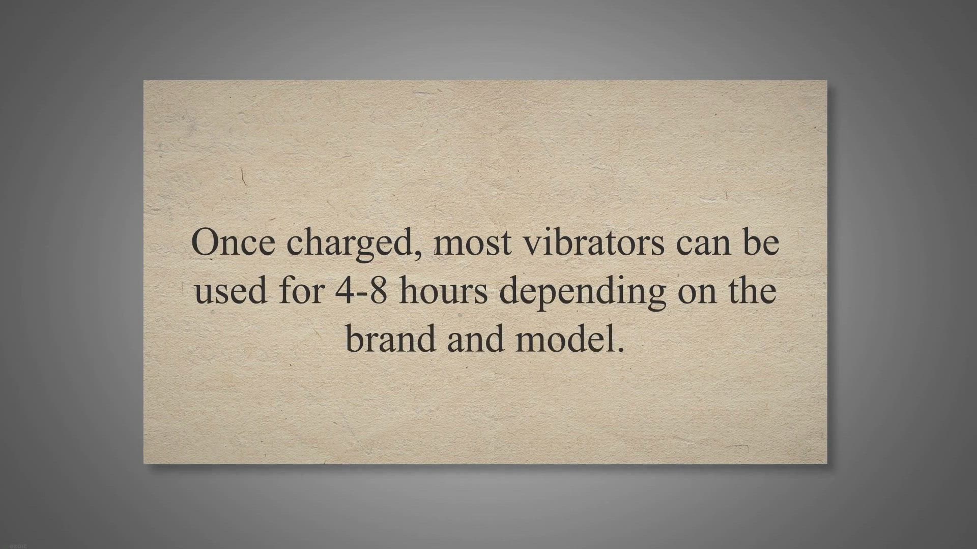 Video thumbnail for How Long Does It Take For a Vibrator To Charge?
