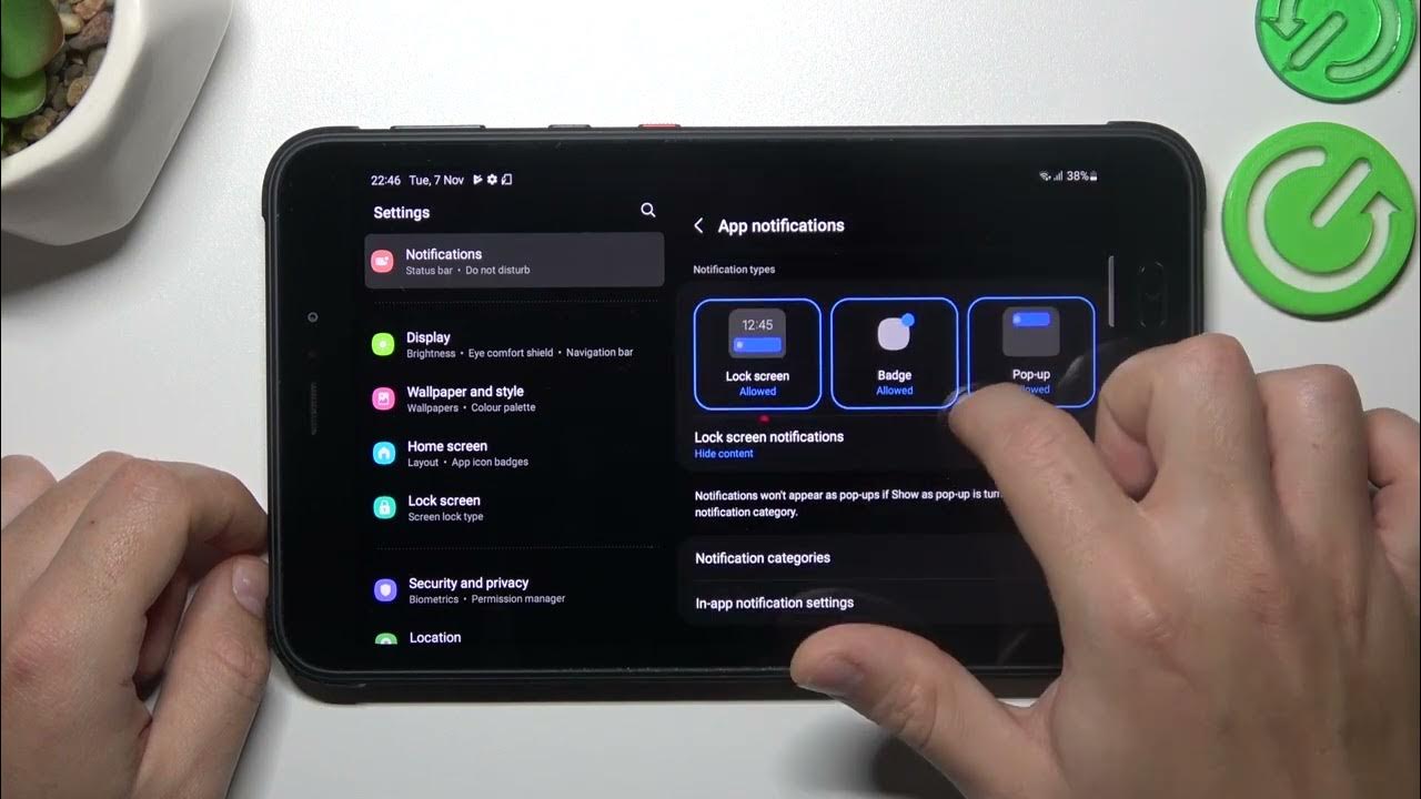 Video thumbnail for How to Fix Unvisible WhatsApp Notifications on the Samsung Tab Active3